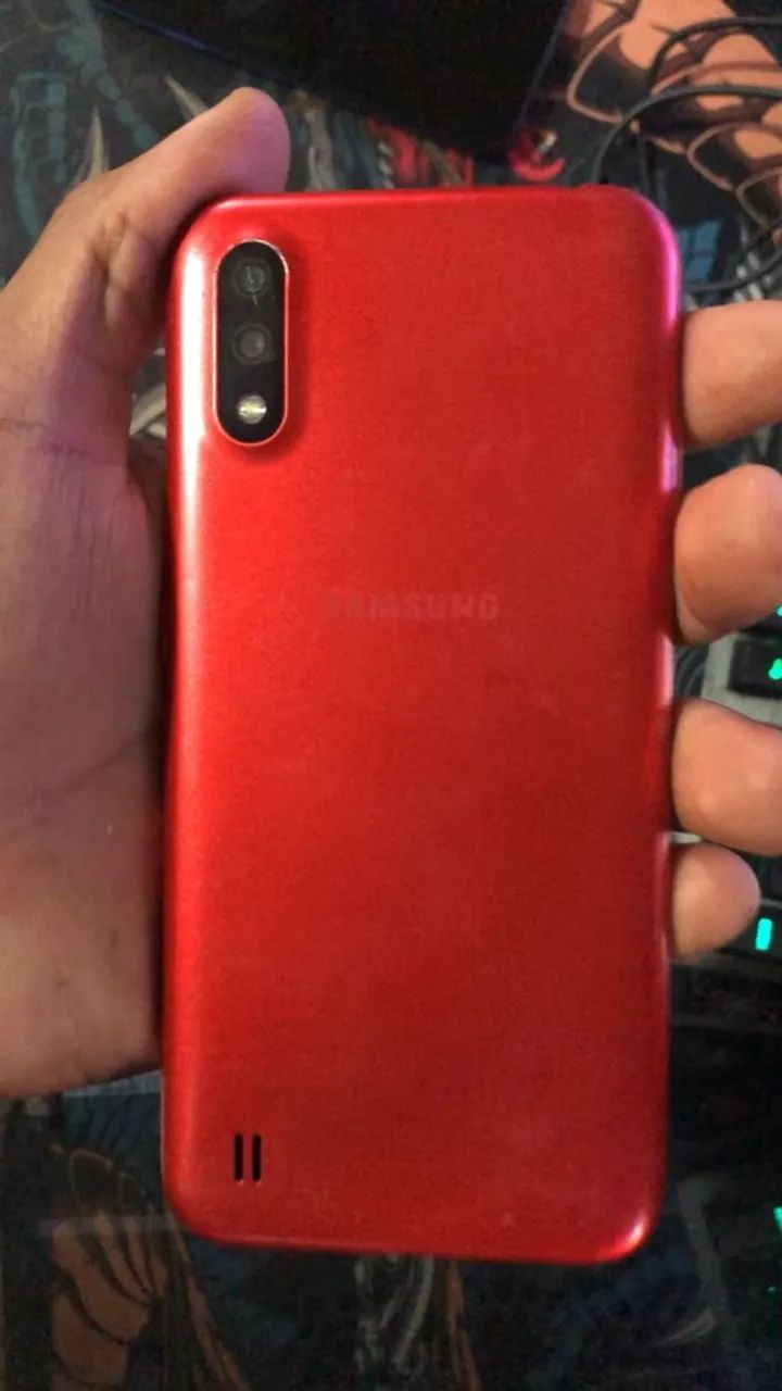 Samsung Galaxy A01 32GB | R$200 | Leia a descrição - Foto 2