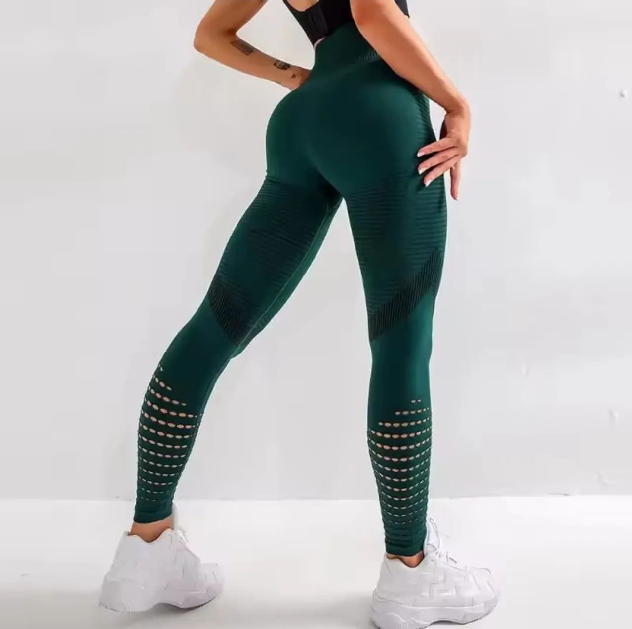 Legging de Malha - Fitness e Estilo - Foto 2