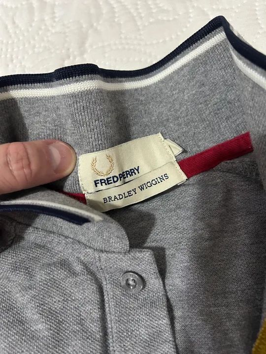 Camiseta Polo Fred Perry Bradley Wiggins - Foto 5