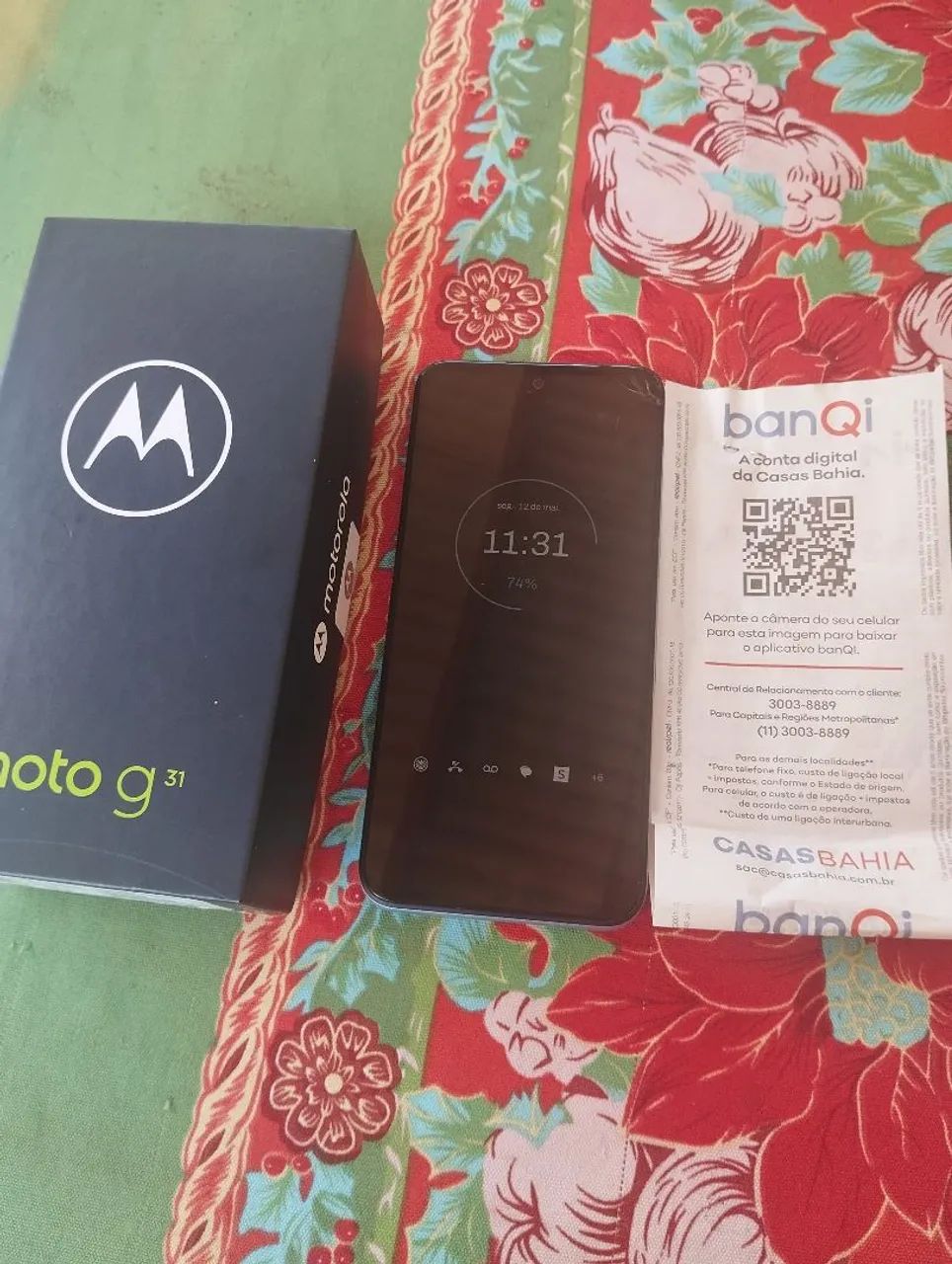 Estou vendendo esse aparelho Motorola g31 128 GB 