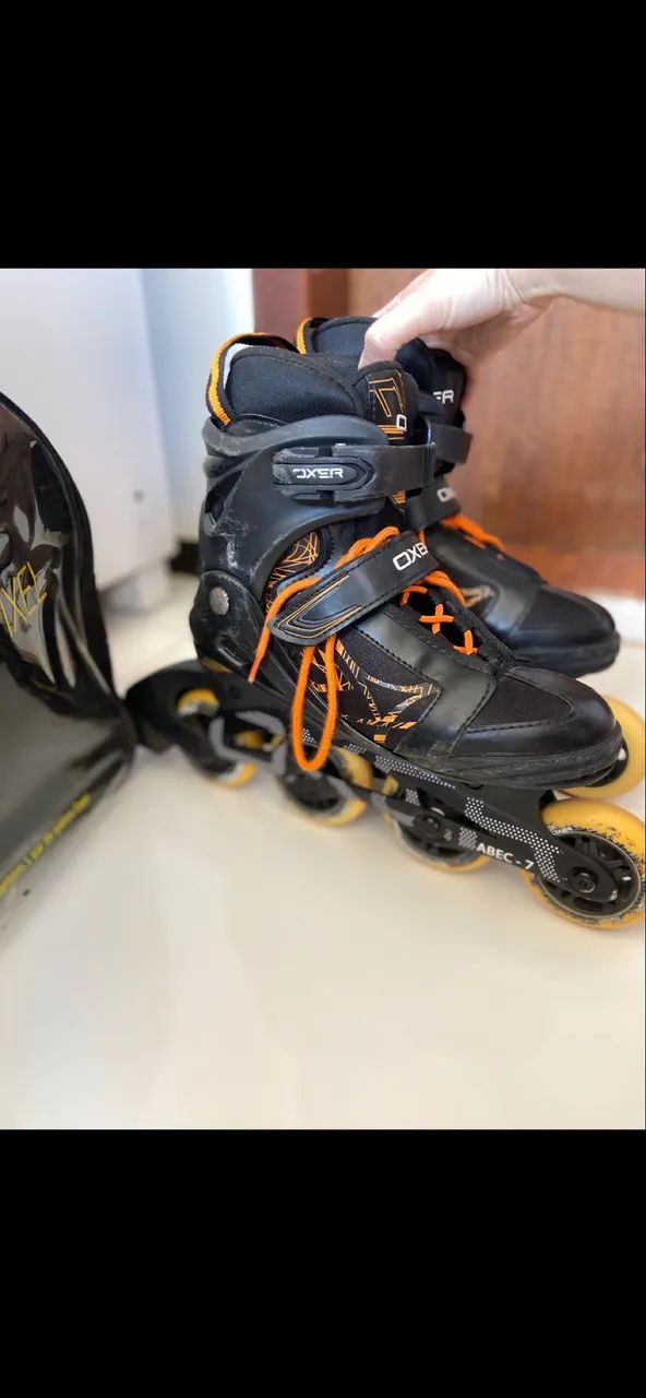 Patins Inline Oxer Pixel com Bolsa - Foto 4