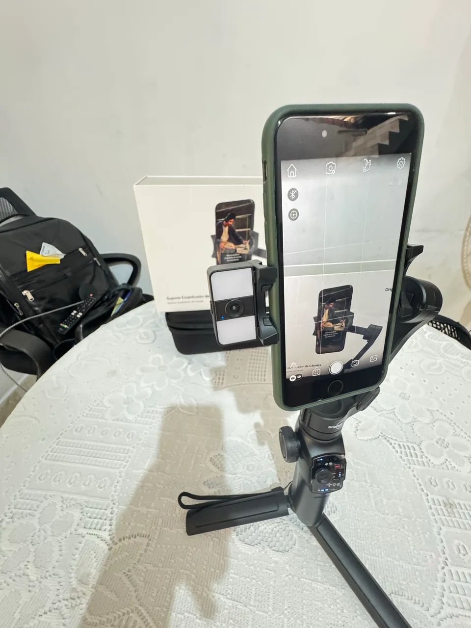 Suporte Estabilizador de câmera (Iplace original) 