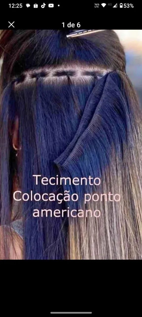 Mega Hair ponto americano  - Foto 2