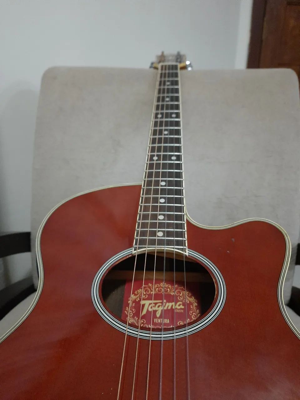Violão Tagima Ventura - Elétrico - Nylon / Aço - Foto 5