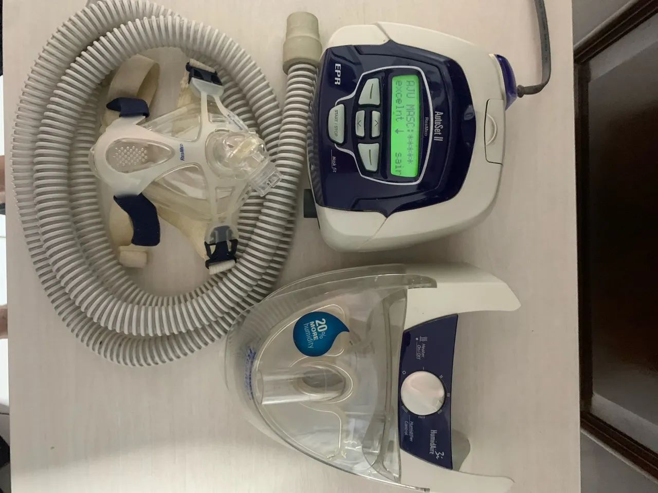 CPAP Resmed com Umidificador Auto set 2