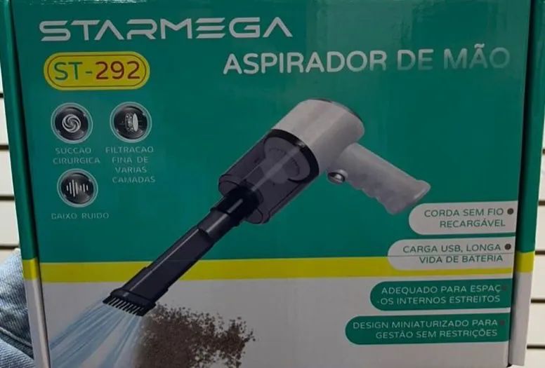 Aspirador de Mão Sem Fio Starmega ST-292