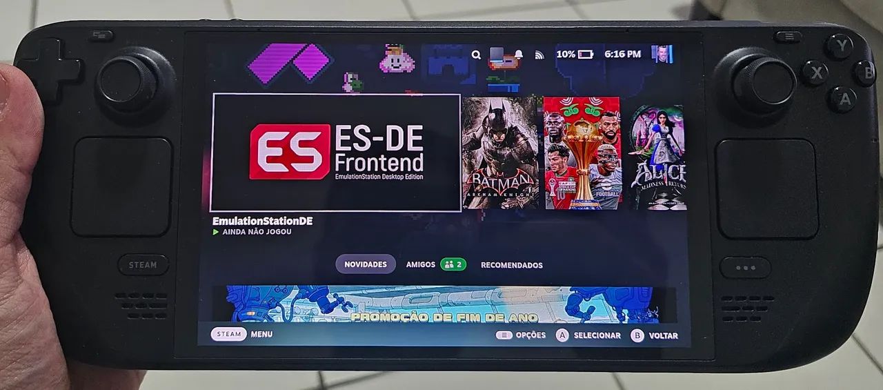 STEAM DECK OLED 512GBモデル Steam Deck OLED - 512gb - Valve - (Novo, Lacrado) - Nova Era Games