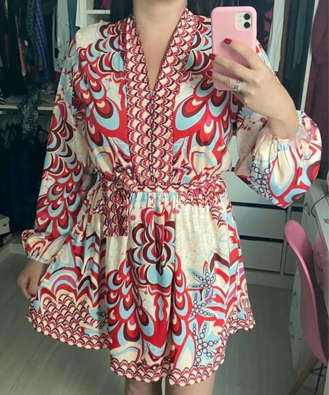 Vestido vermelho 
