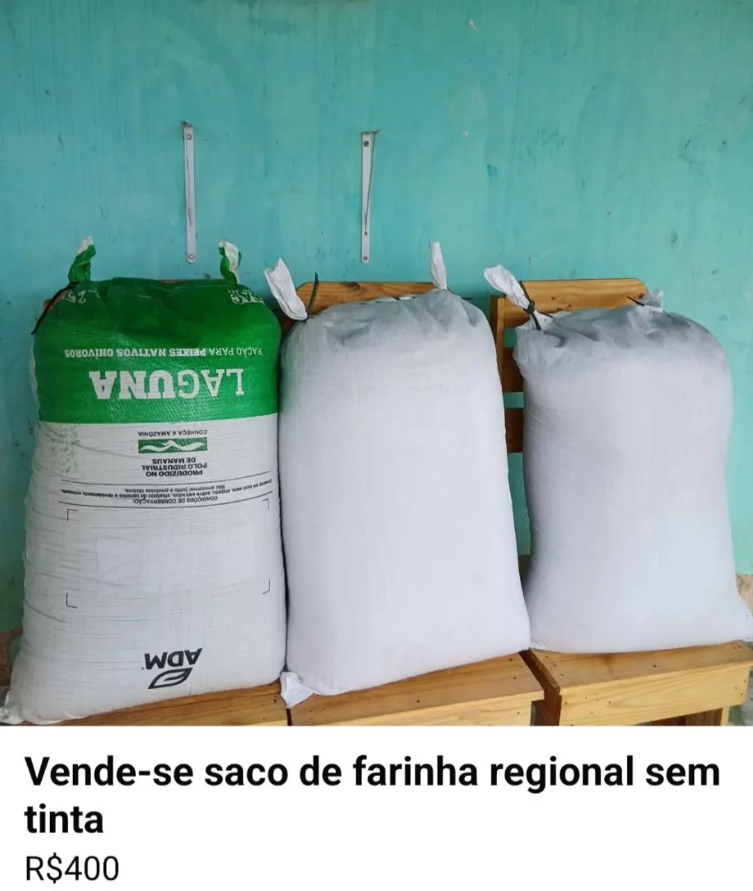 Saco de farinha regional