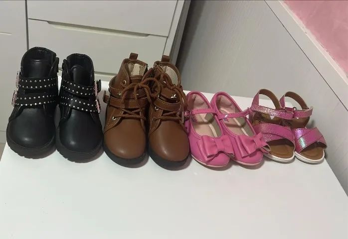 Vestido Festa Infantil Feminino Rosa - Foto 4