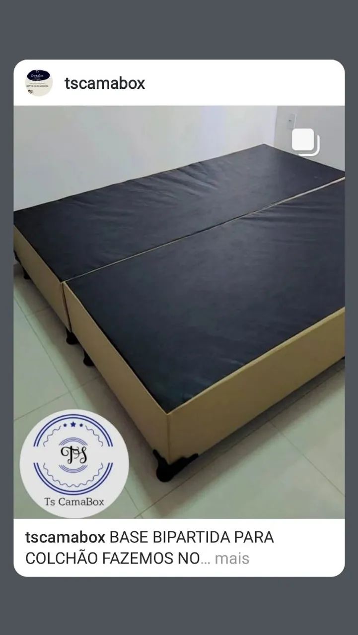 Base Bipartida para Colchão - Ts Camabox