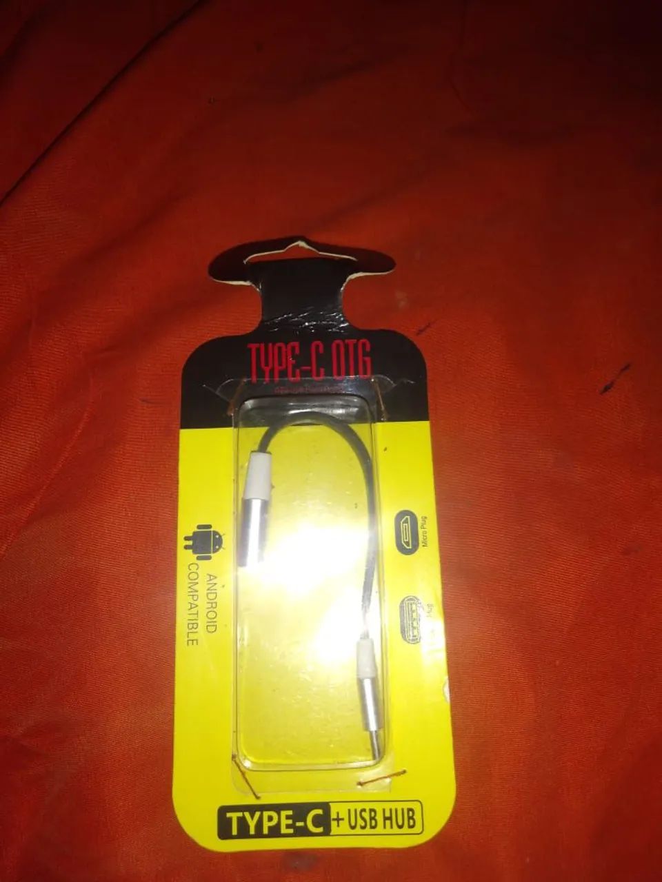 Cabo USB OTG Tipo C*novo*!