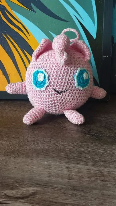Amigurumi Jigglypuff - Feito à Mão <br> - Foto 3