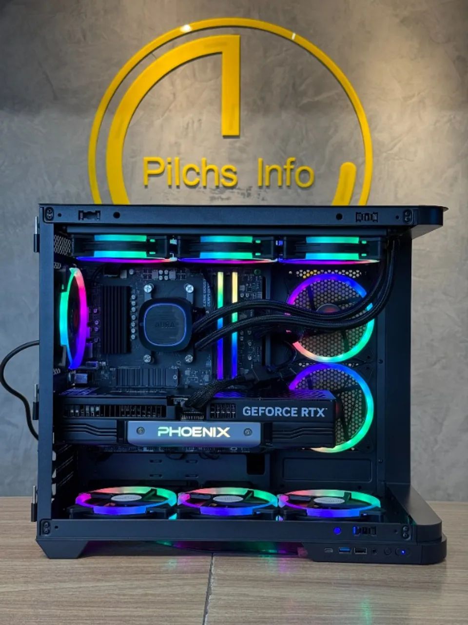 PC Gamer Ryzen 7 5700X3D + RTX 5070 12GB Loja Física - Até 18x - Foto 4