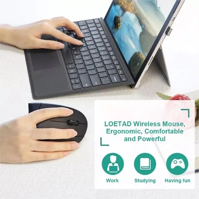 Mouse ergonômico 