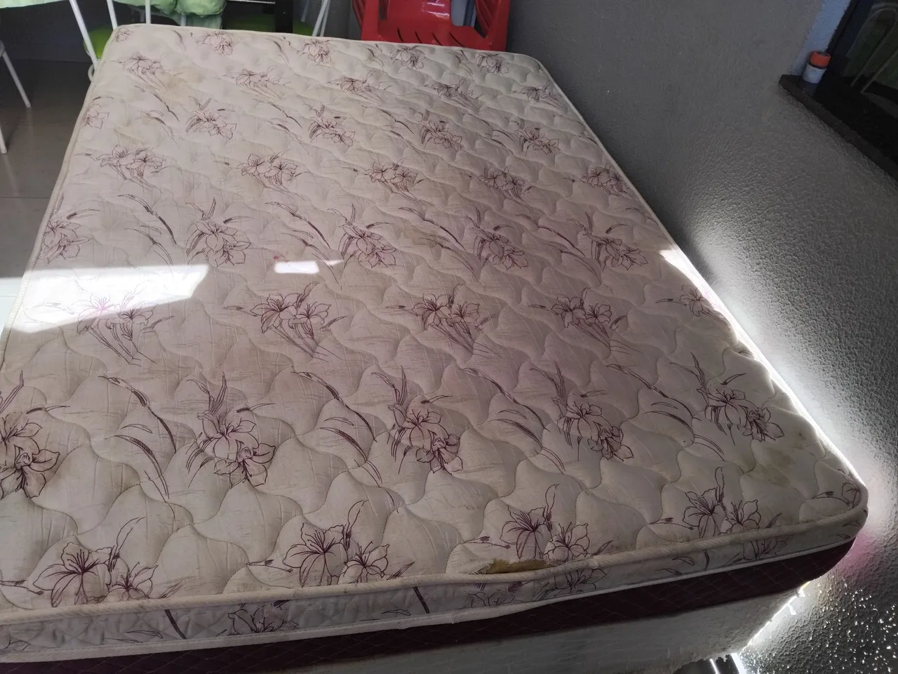 Cama casal usada entrego