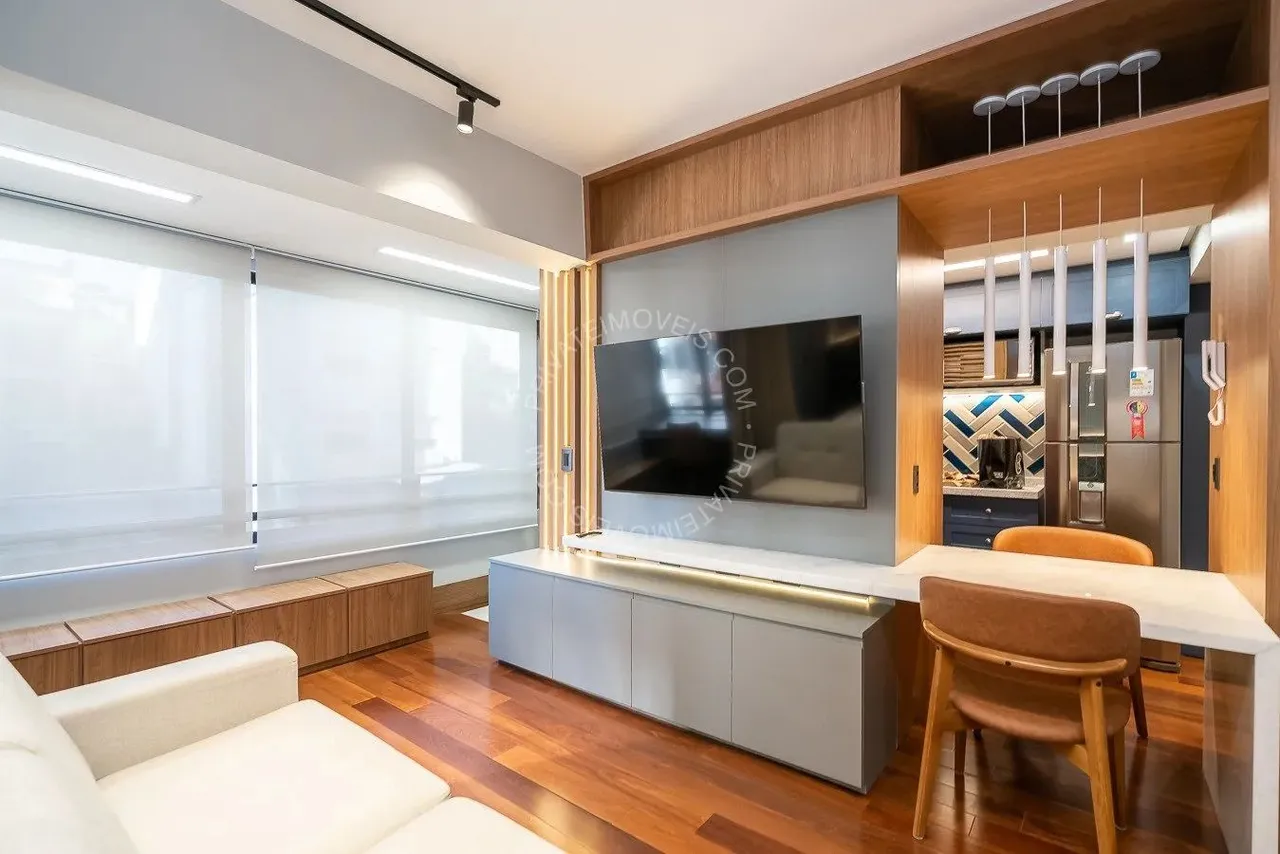 Apartamento mobiliado para alugar no Mont Serrat com 1 quarto