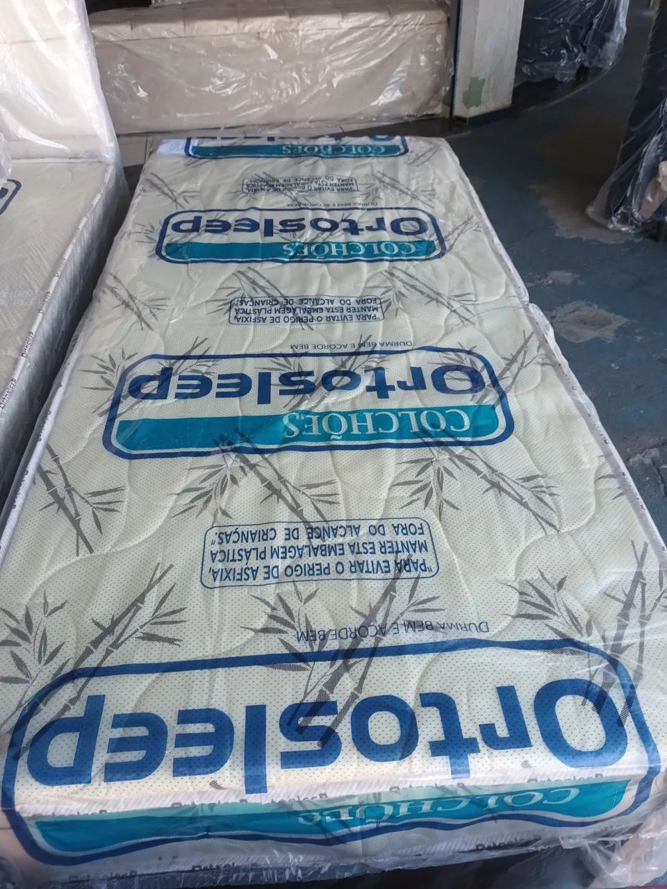  Box com Colchão acoplado Ortosleep Conforto e Qualidade