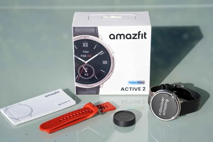 Amazfit Active2 Premium Novo Lacrado - Foto 5