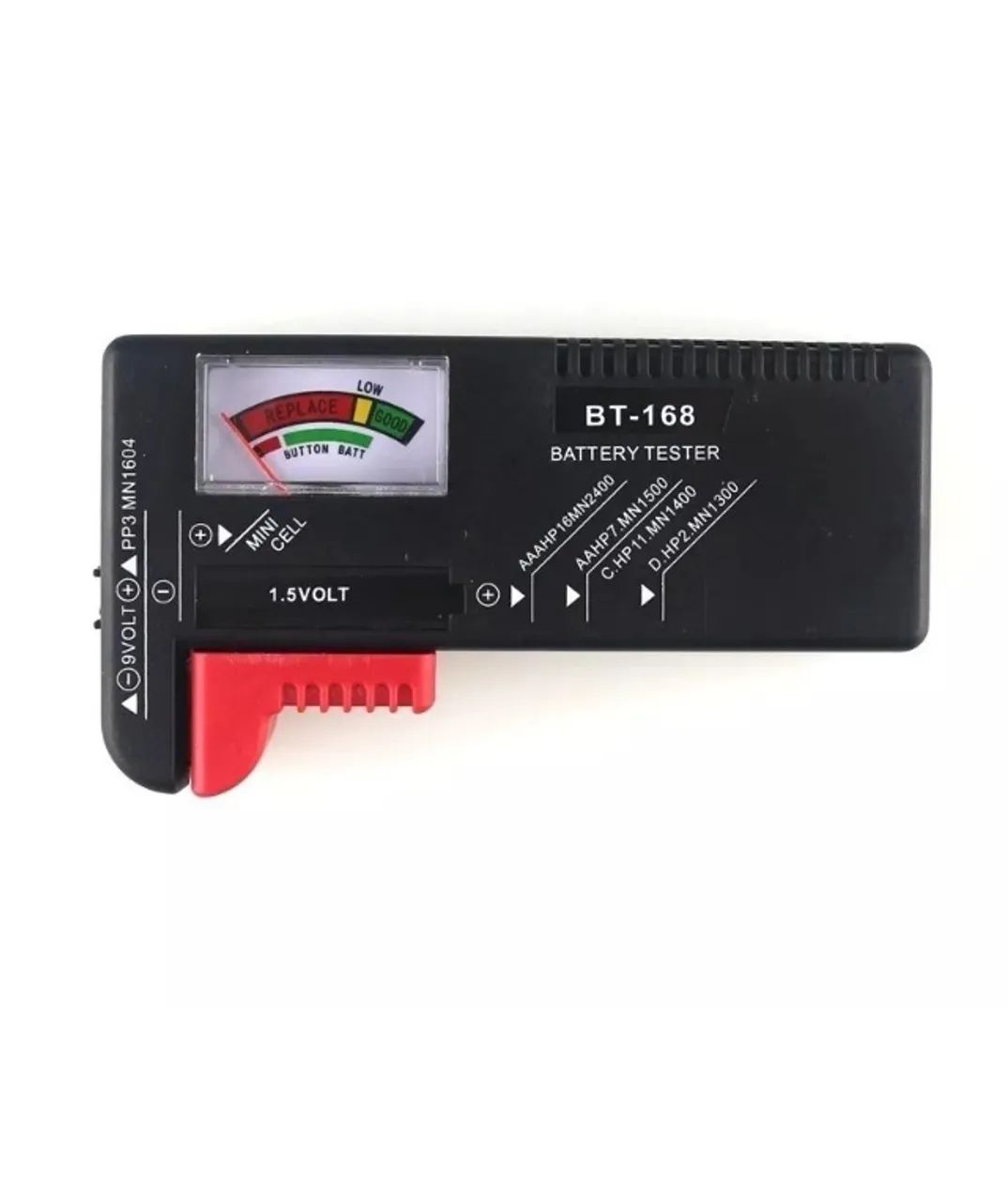 Testador Analógico De Pilhas E Baterias 1,5v 9v