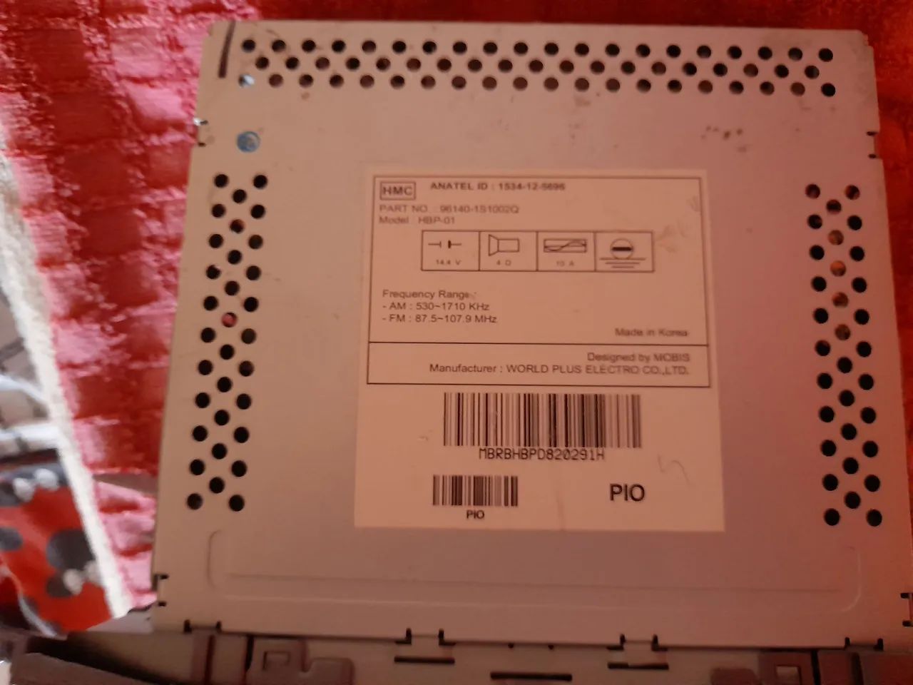 Som automotivo original Hyundai - Foto 2