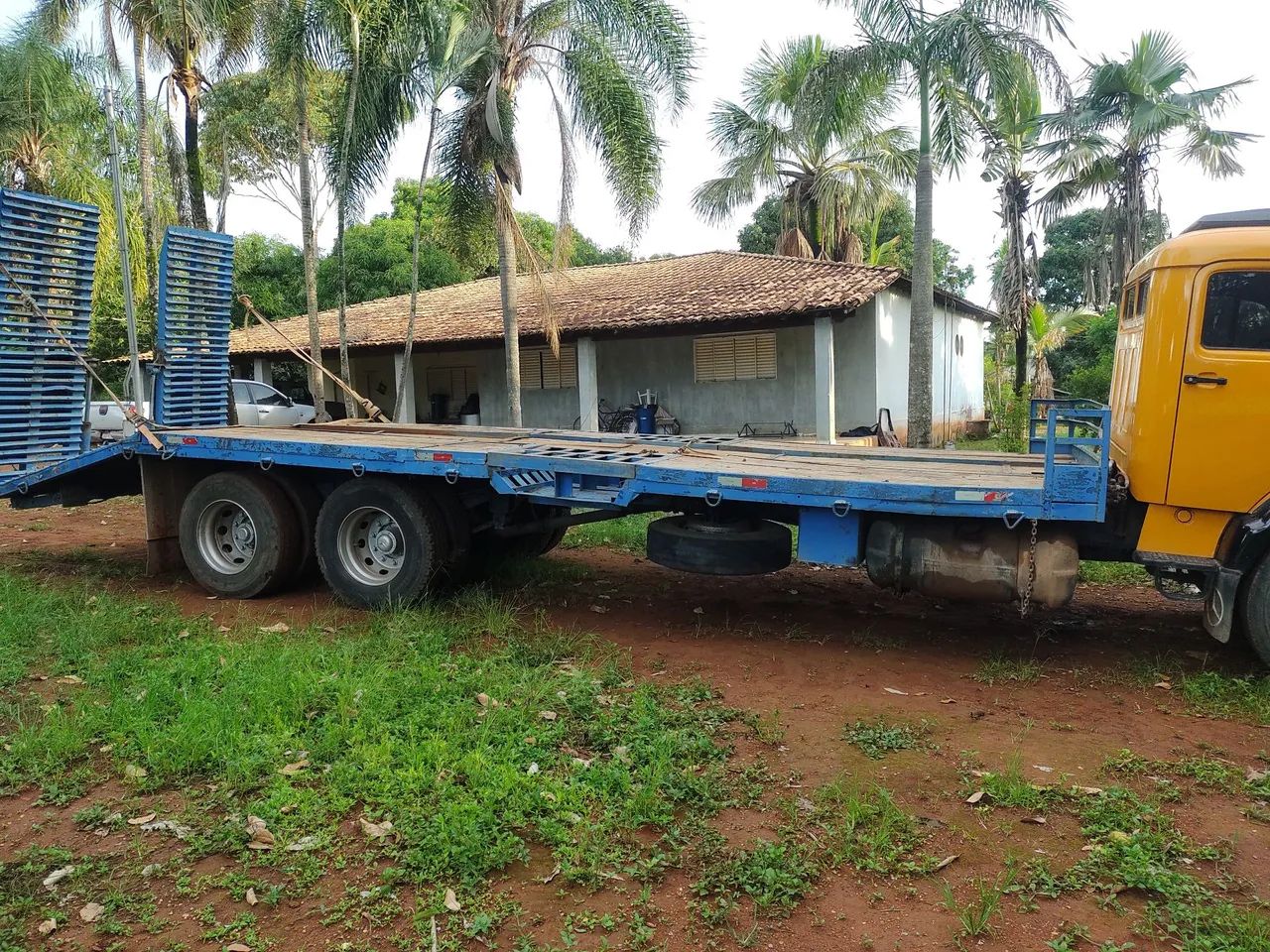 Prancha para transporte de máquinas pesadas frete para todos os estados - Foto 3