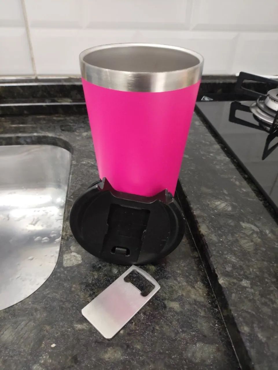 Copo térmico 473ml - Foto 4