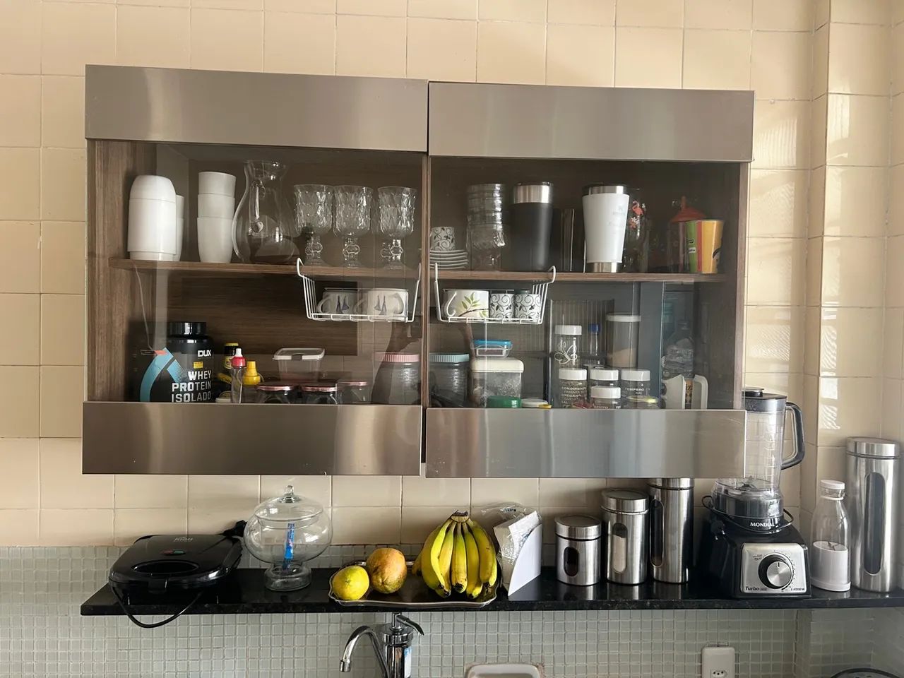 Armário de cozinha com prateleiras - Foto 2