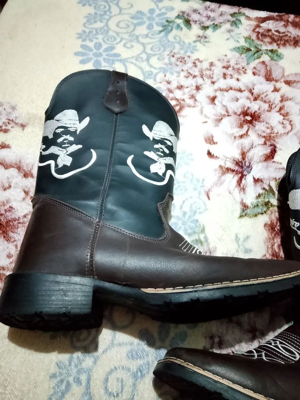 Bota texana Tião carreiro
