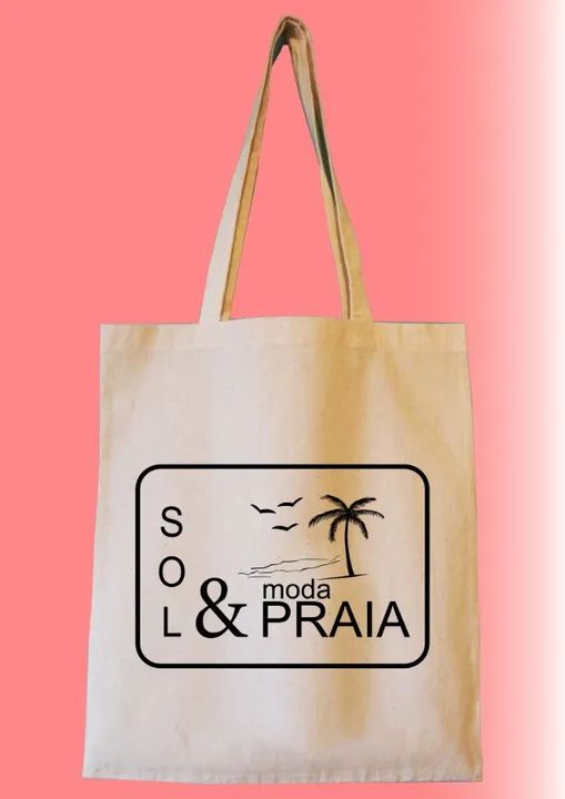 Sacola 100% Algodão (Ecobag) - Foto 4