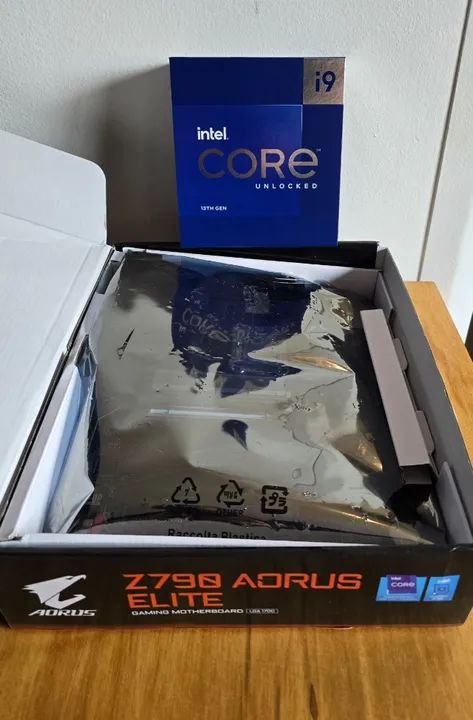 i9 13900k + placa mãe z790 gigabyte aorus - Foto 5