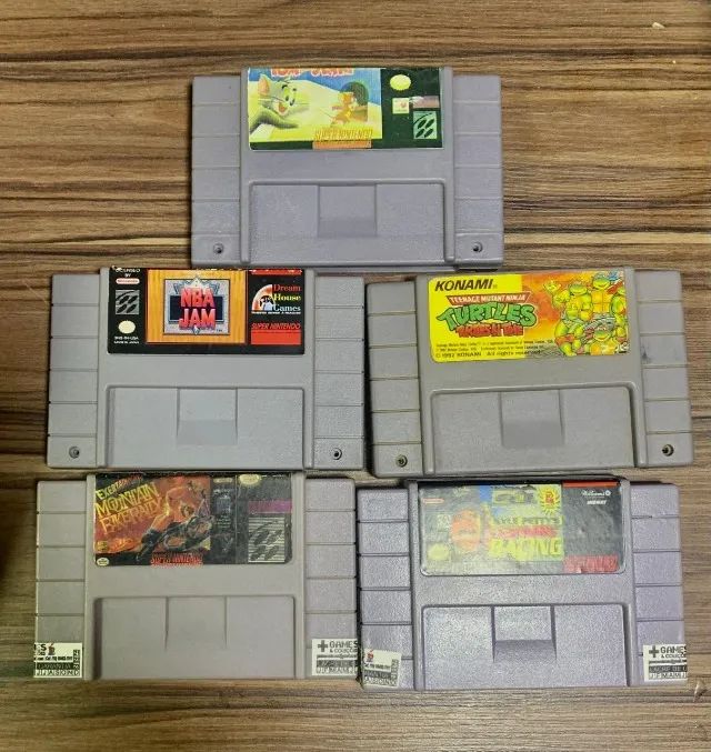 Fitas Super Nintendo