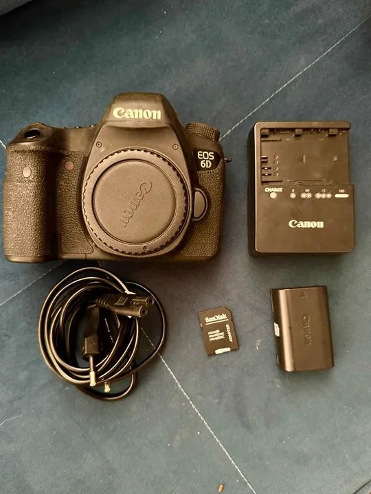 Câmera Canon EOS 6D DSLR