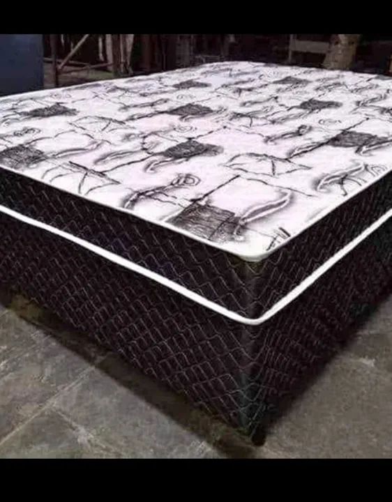 Cama Box Casal com Colchão APROVEITEM O FRETE GRÁTIS  - Foto 3