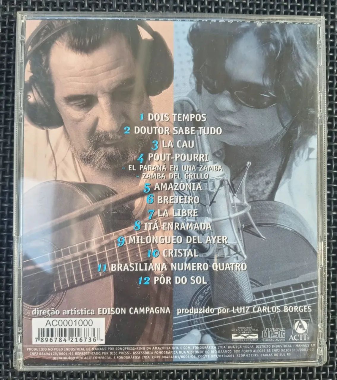 CD Lúcio Yanel e Yamandu Costa - Dois Tempos - Foto 2