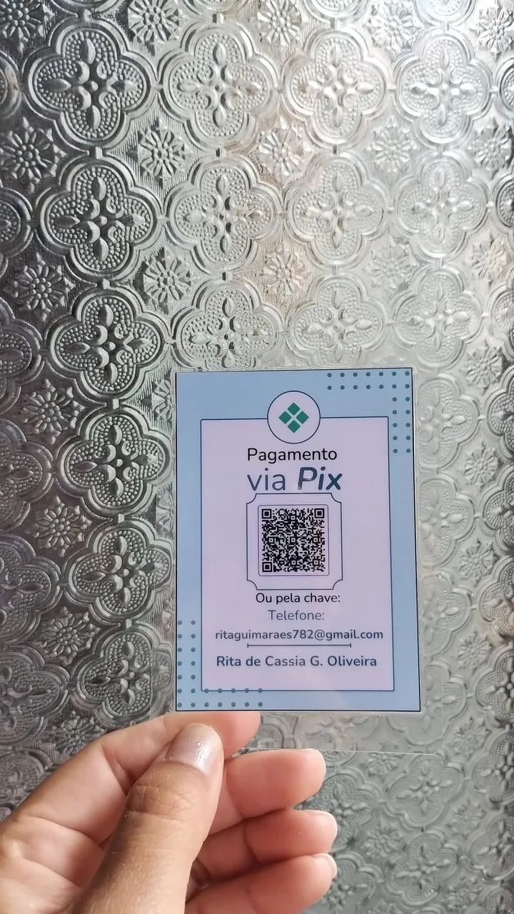 QR code pix Cartões para Pagamento - Foto 3