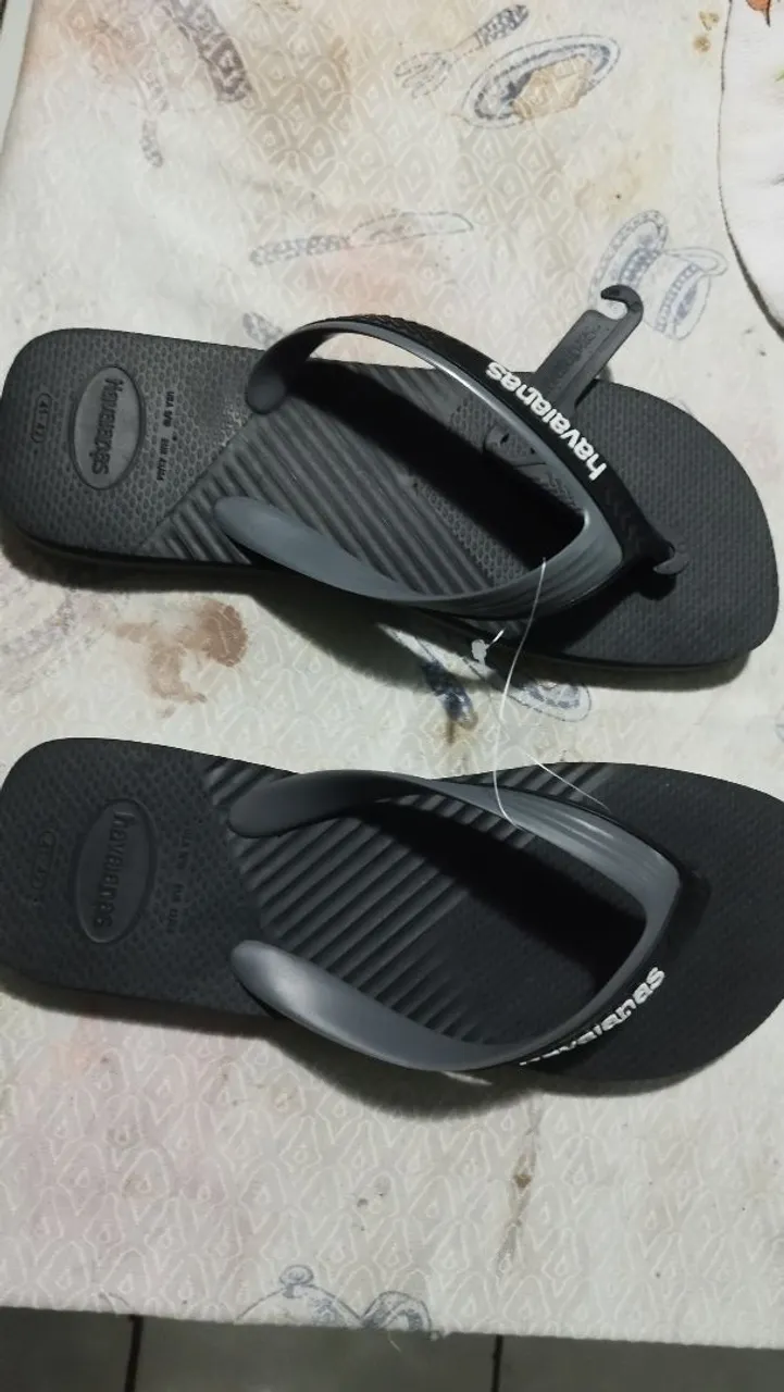 Havaianas - Chinelo Masculino Preto