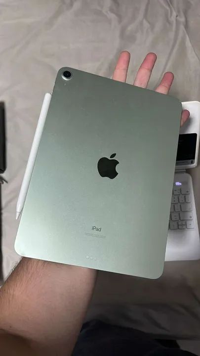 Ipad Air 4th 256gb + Apple Pencil 2 + Teclado/Capa Bluetooth