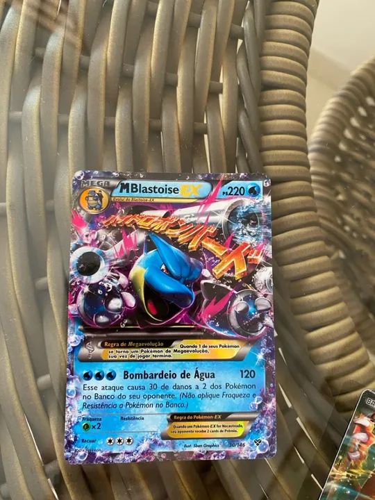 Vendo Cartas e Moedas de Pokémon, contendo 2 EX - Foto 2