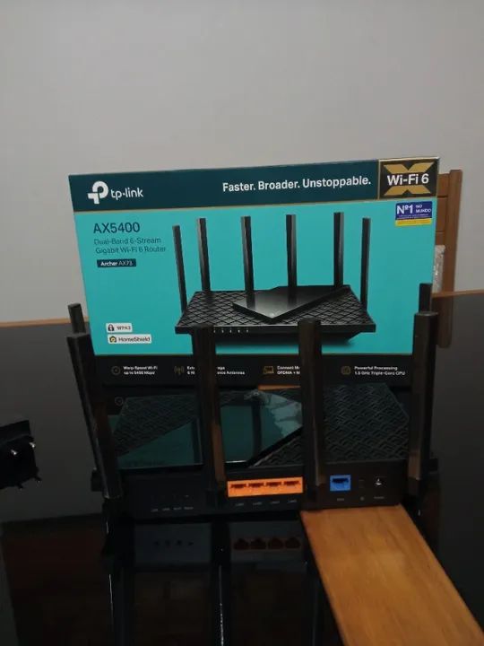 Roteador Wi-Fi 6 Gigabit Dual Band AX5400 - Foto 3