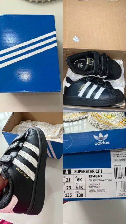 Adidas infantil original 