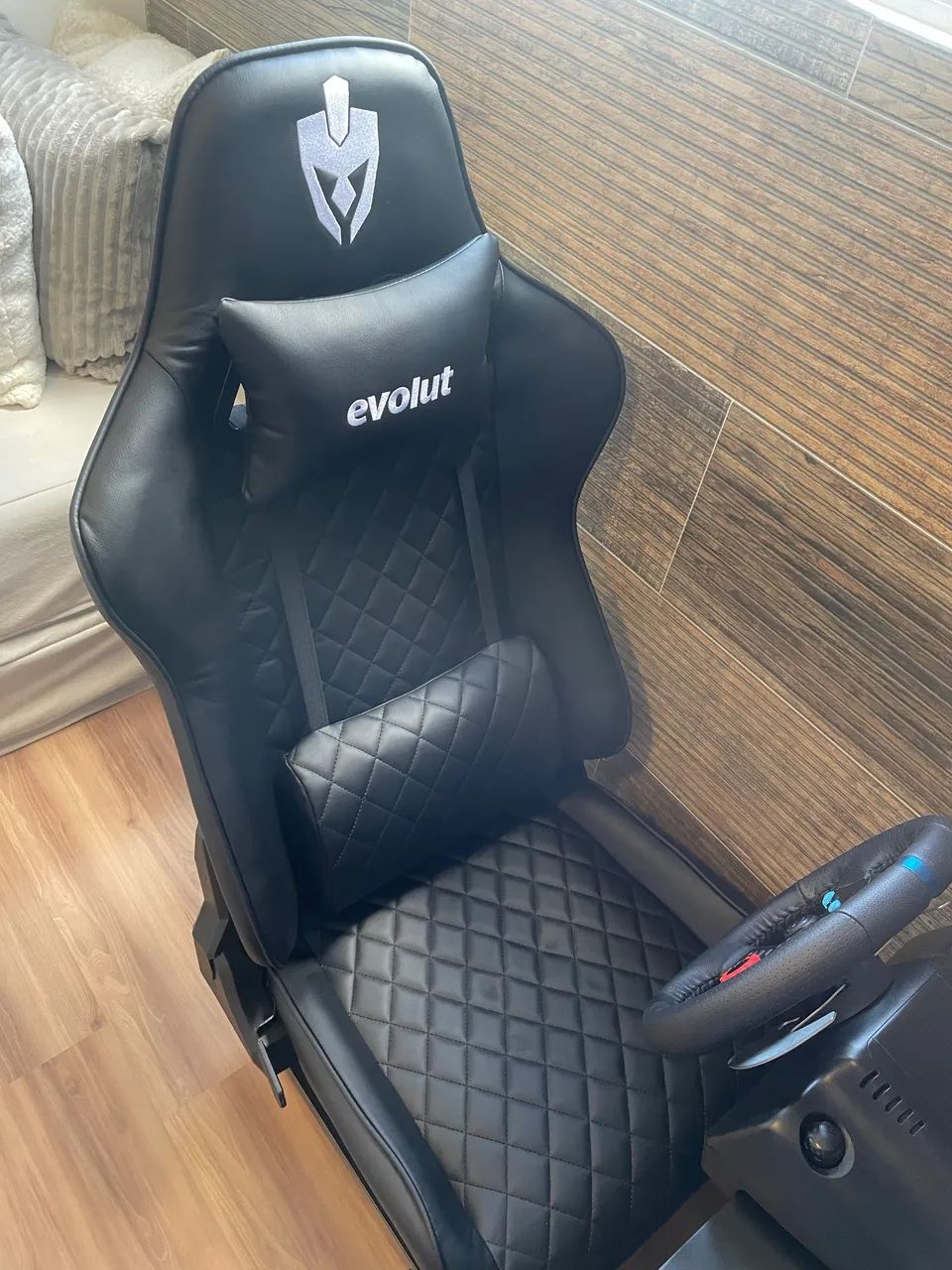 Volante g29 e banco e dois jogos64318614438530123