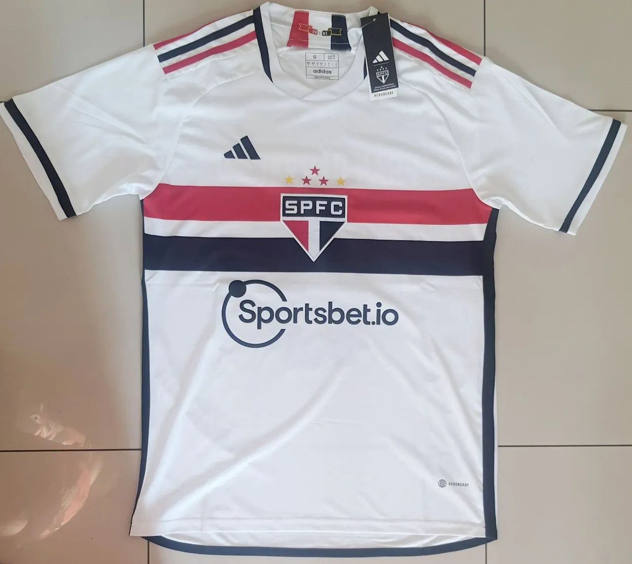 Camisa São Paulo Adidas - Tamanho G - Nova