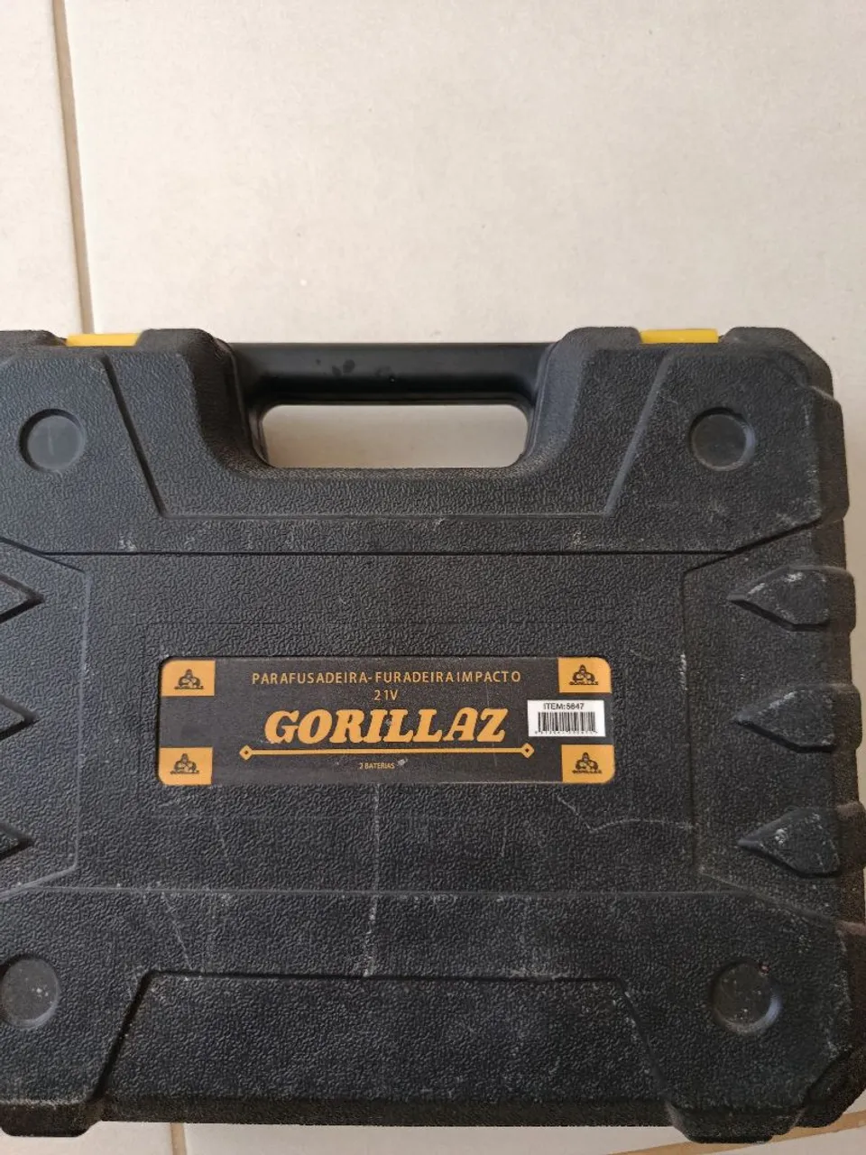 Parafusadeira e furadeira de impacto Gorillaz 21V