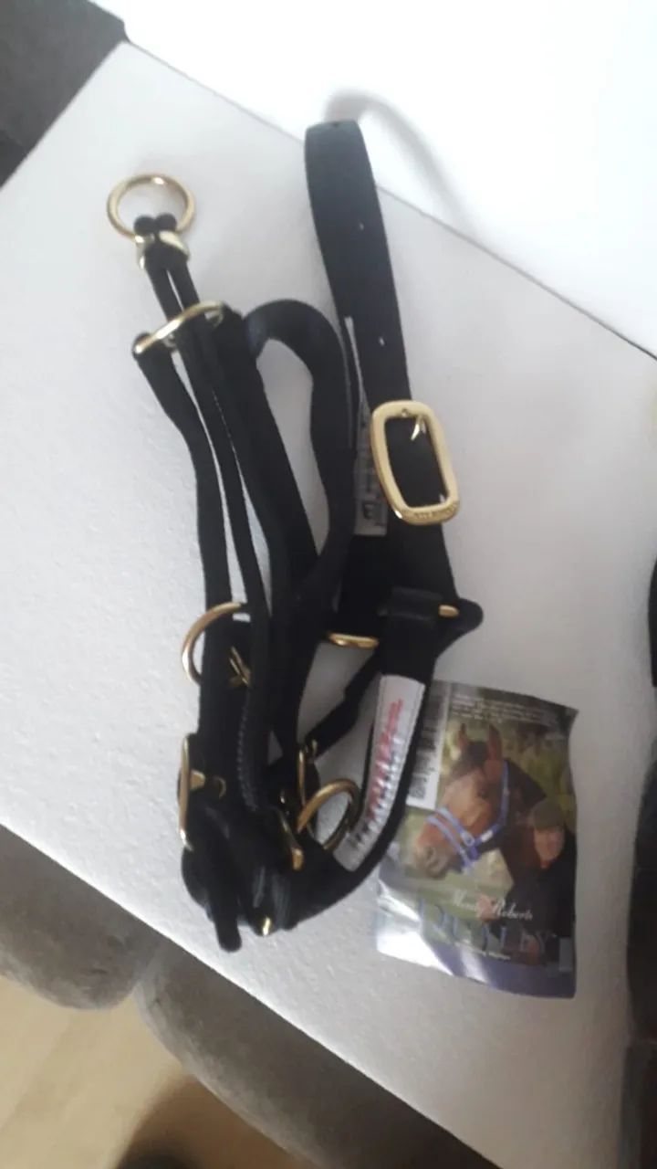 Colar de pescoço para cavalos marca americana Monty Roberts novo 