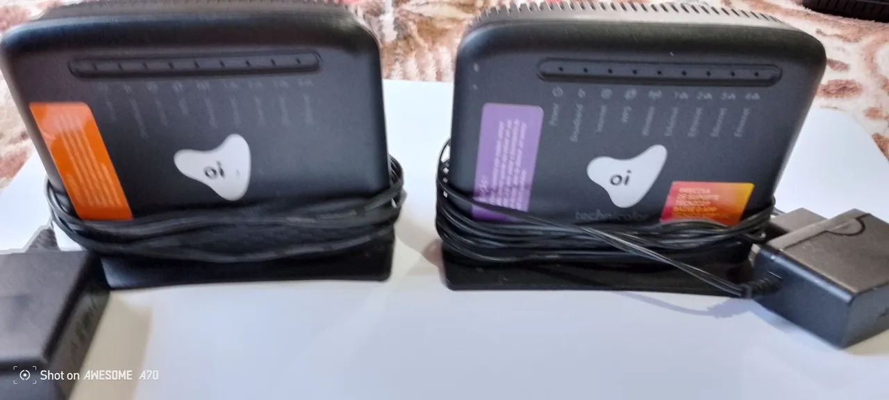 02 modem wi-fi da oi + 02 roteador dsl. - Foto 2