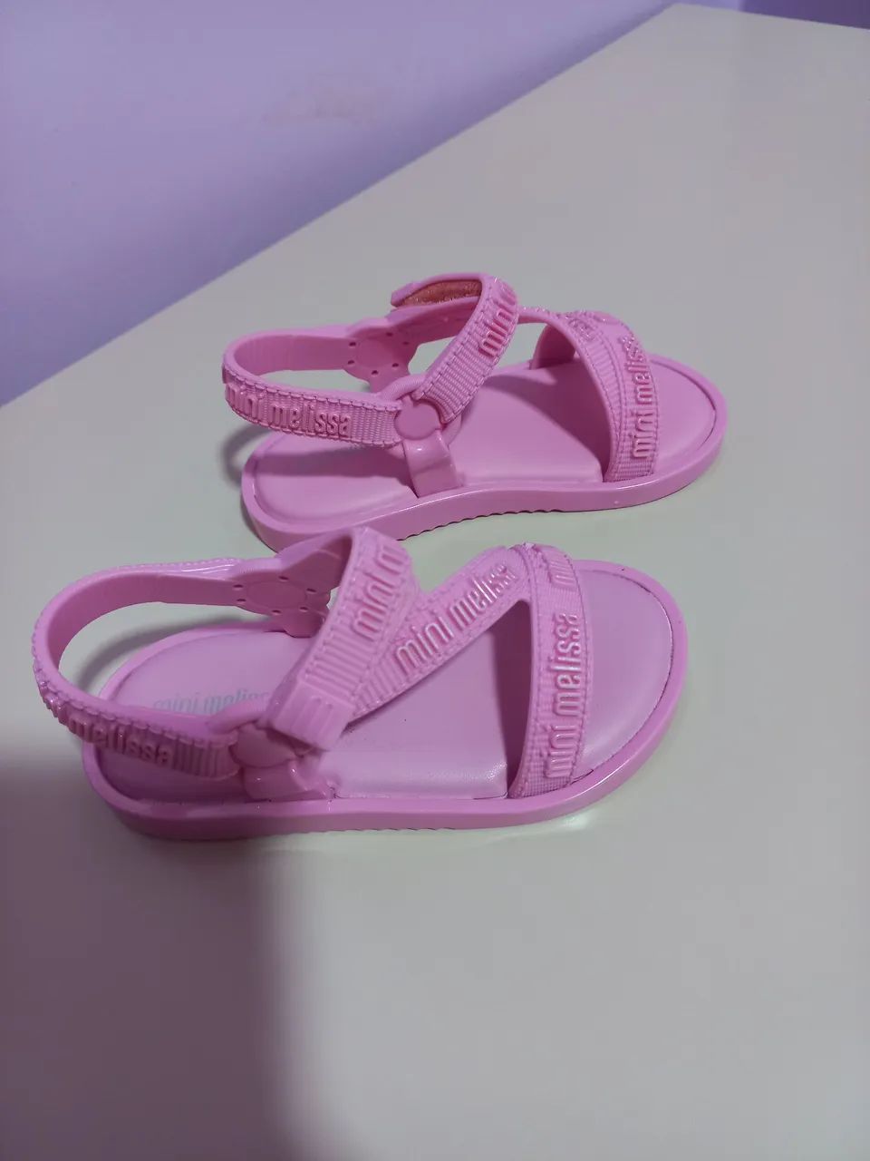 Sandálias Mini Melissa Infantil - Rosa