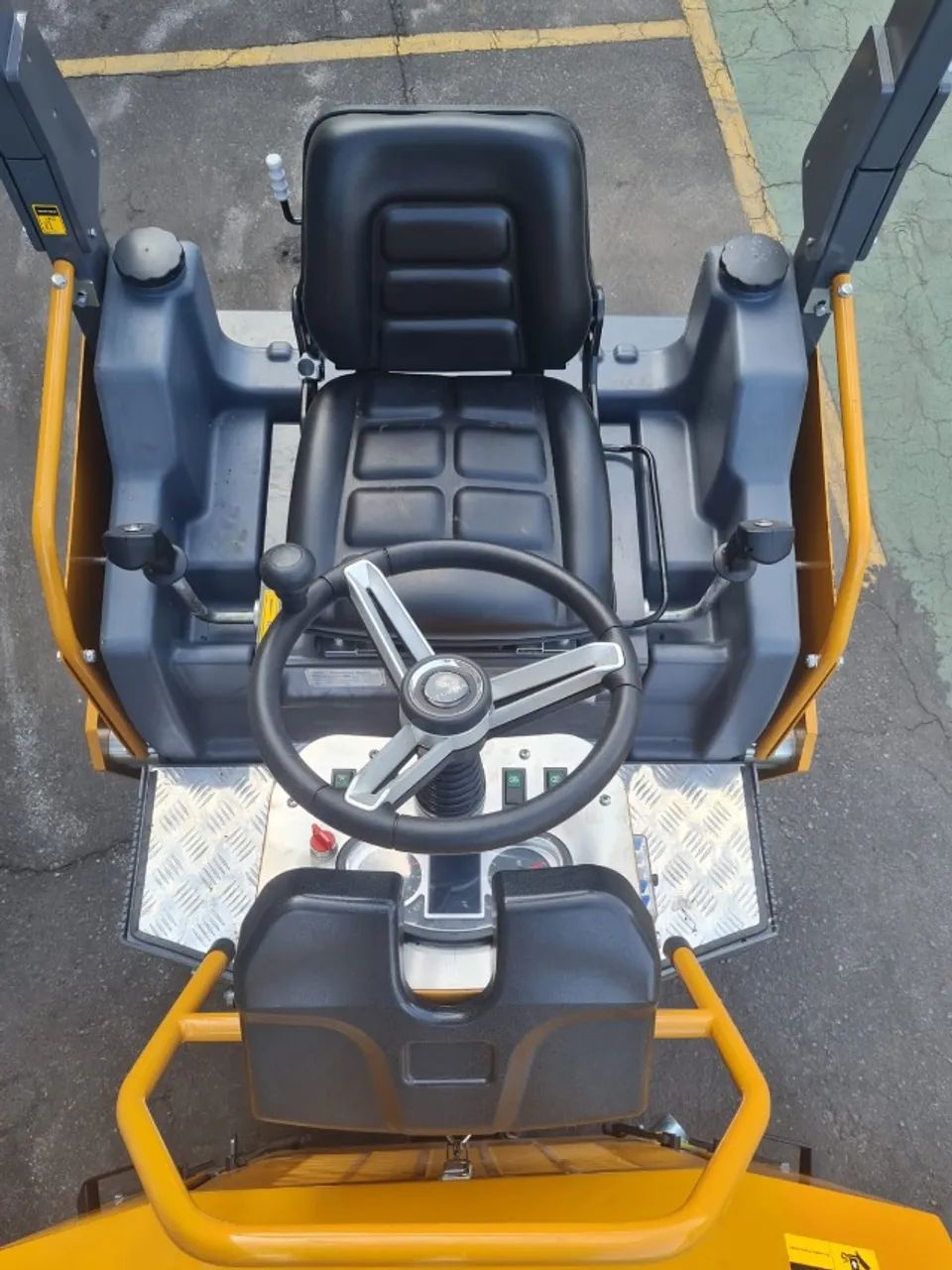 Rolo Vibratório St35000br Motor Changchai Zn390b - Foto 6