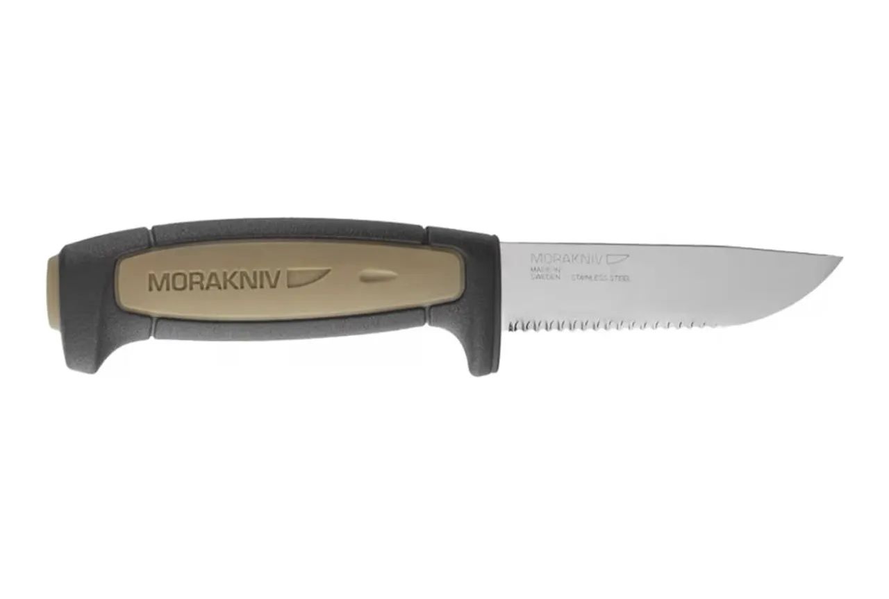 Faca Morakniv Rope serrilhada em aço Inoxidável Sandvik  - Foto 3