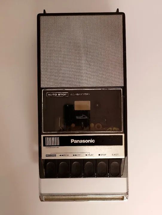 Gravador de K7 Panasonic - Vintage - Foto 3